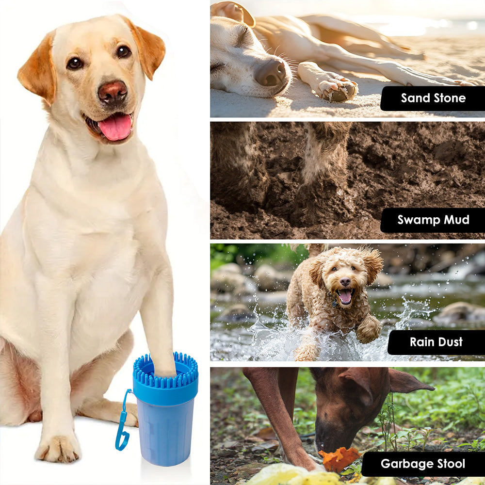 Silicone Gentle Paw Cleaner Brushes