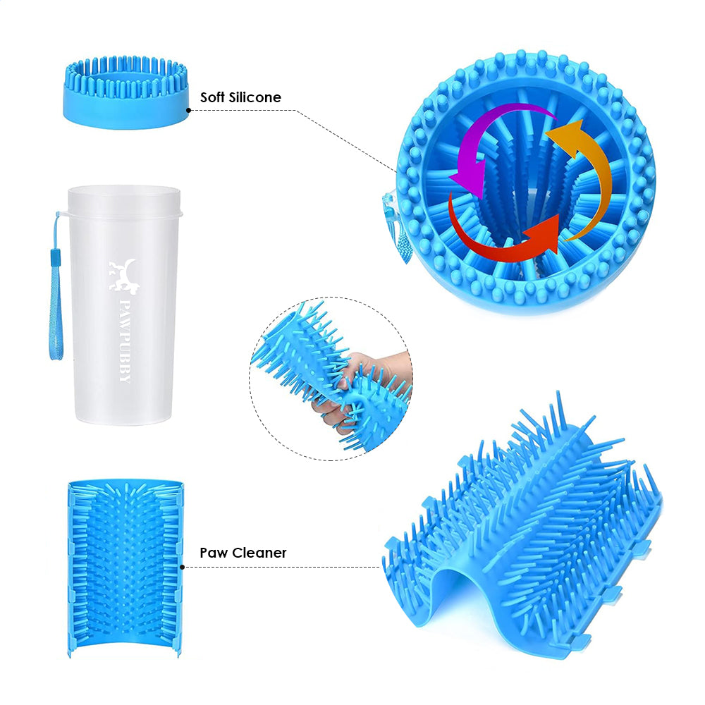 Silicone Gentle Paw Cleaner Brushes
