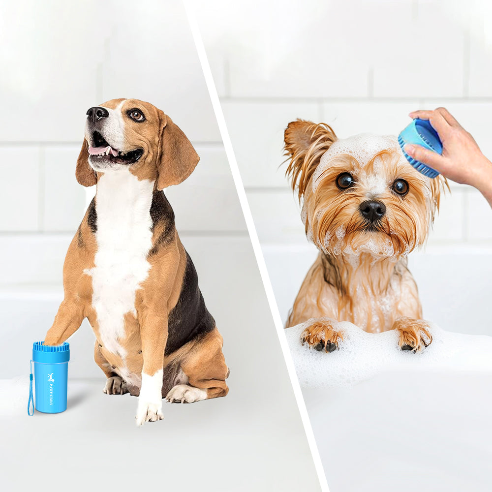 Silicone Gentle Paw Cleaner Brushes