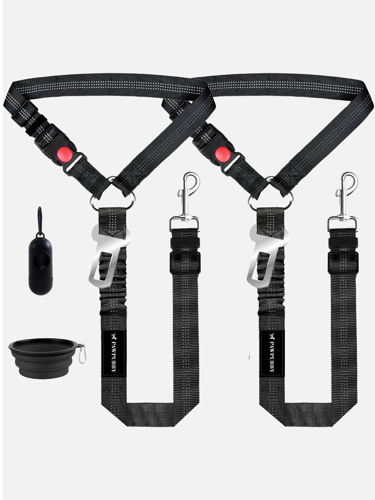 Pet Car Seat Belt Set