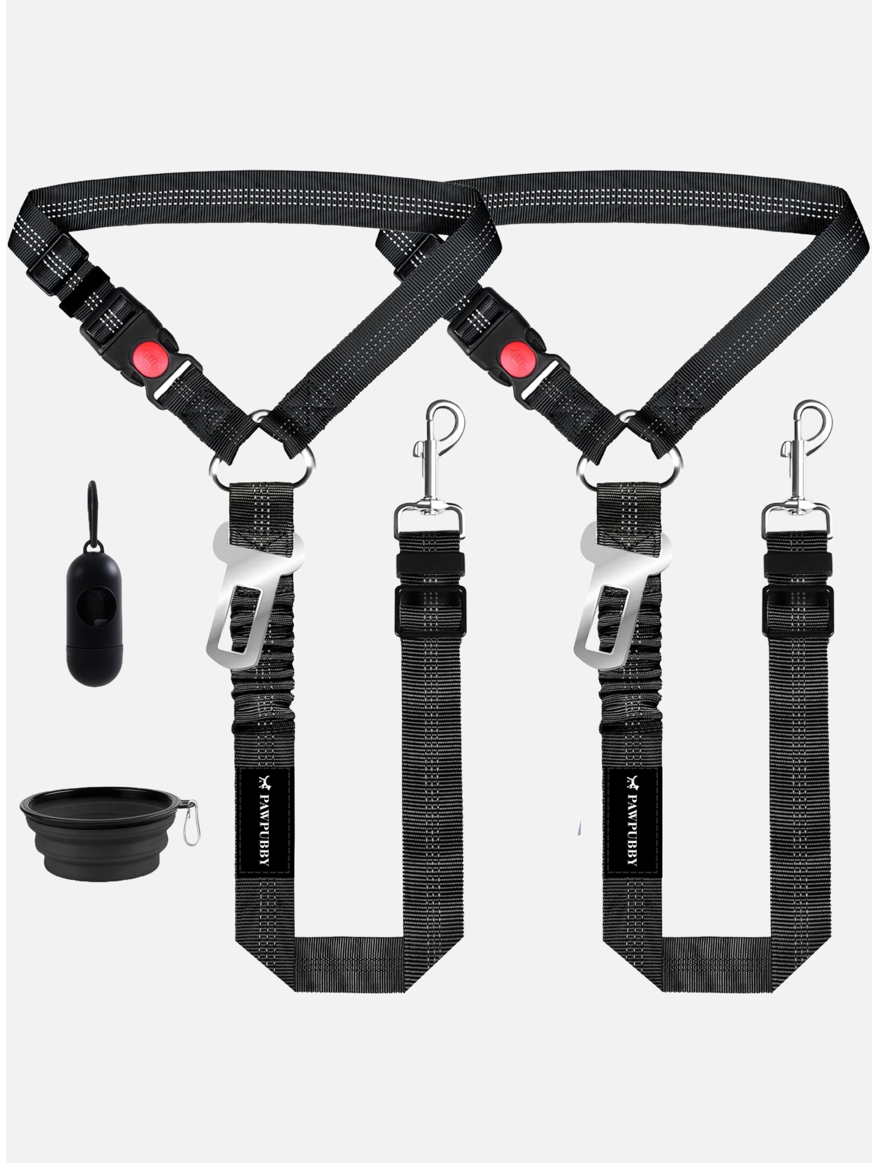 Pet Car Seat Belt Set