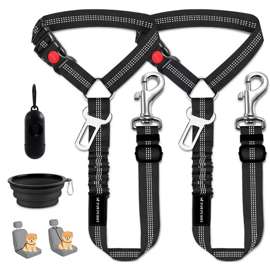 Pet Car Seat Belt Set
