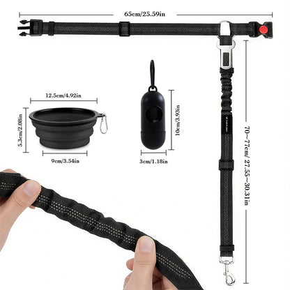 Pet Car Seat Belt Set