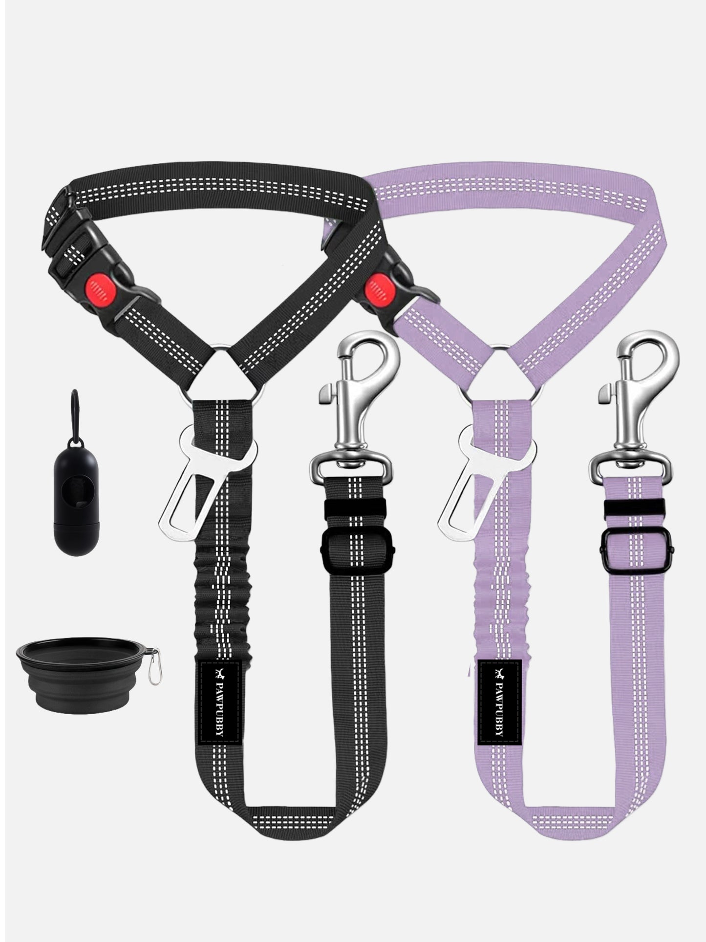 Pet Car Seat Belt Set