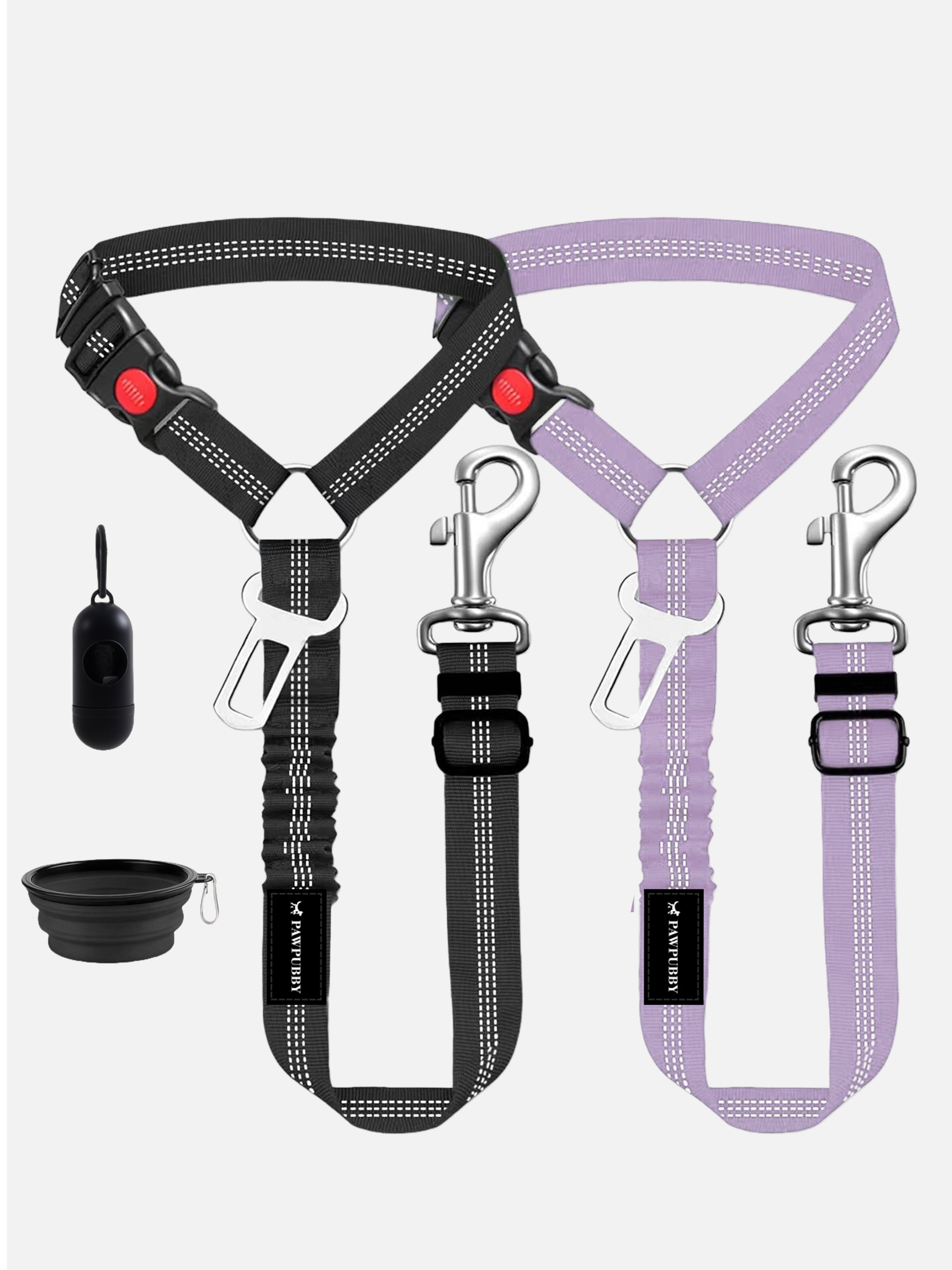 Pet Car Seat Belt Set