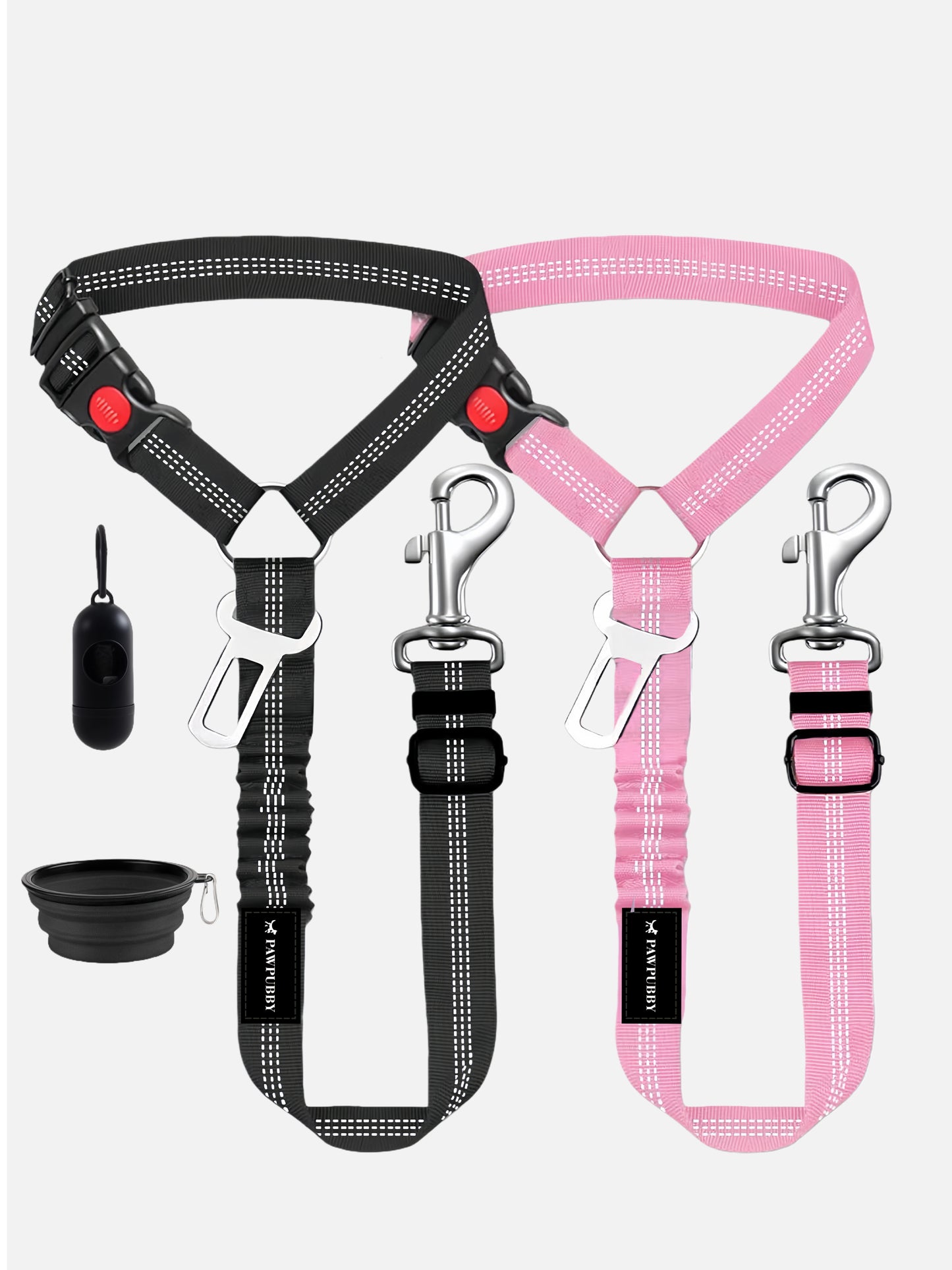 Pet Car Seat Belt Set
