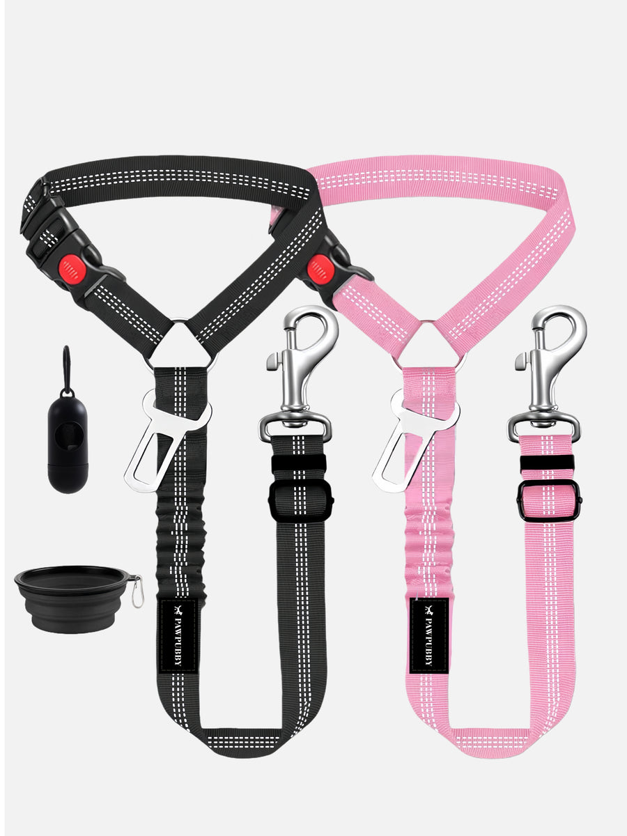 3-in-1 Pet Car Seat Belt & Leash Set