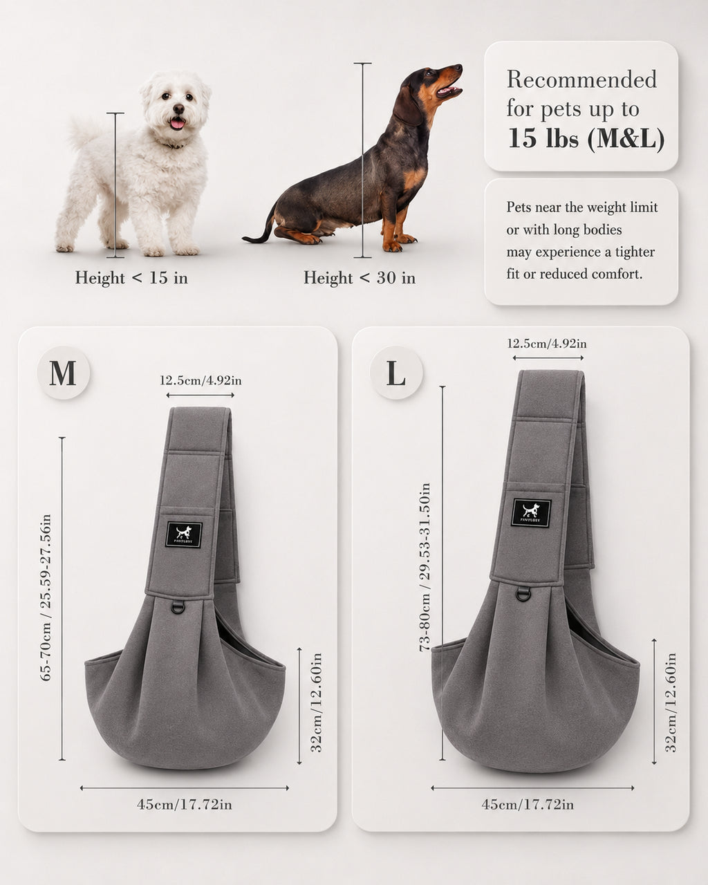 DailyPaw | Pet Sling Carrier