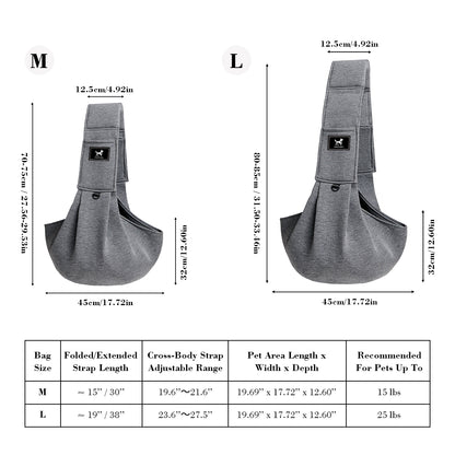 Pet Sling for Small & Medium Pets