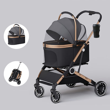 Pet Stroller for Dogs & Cats