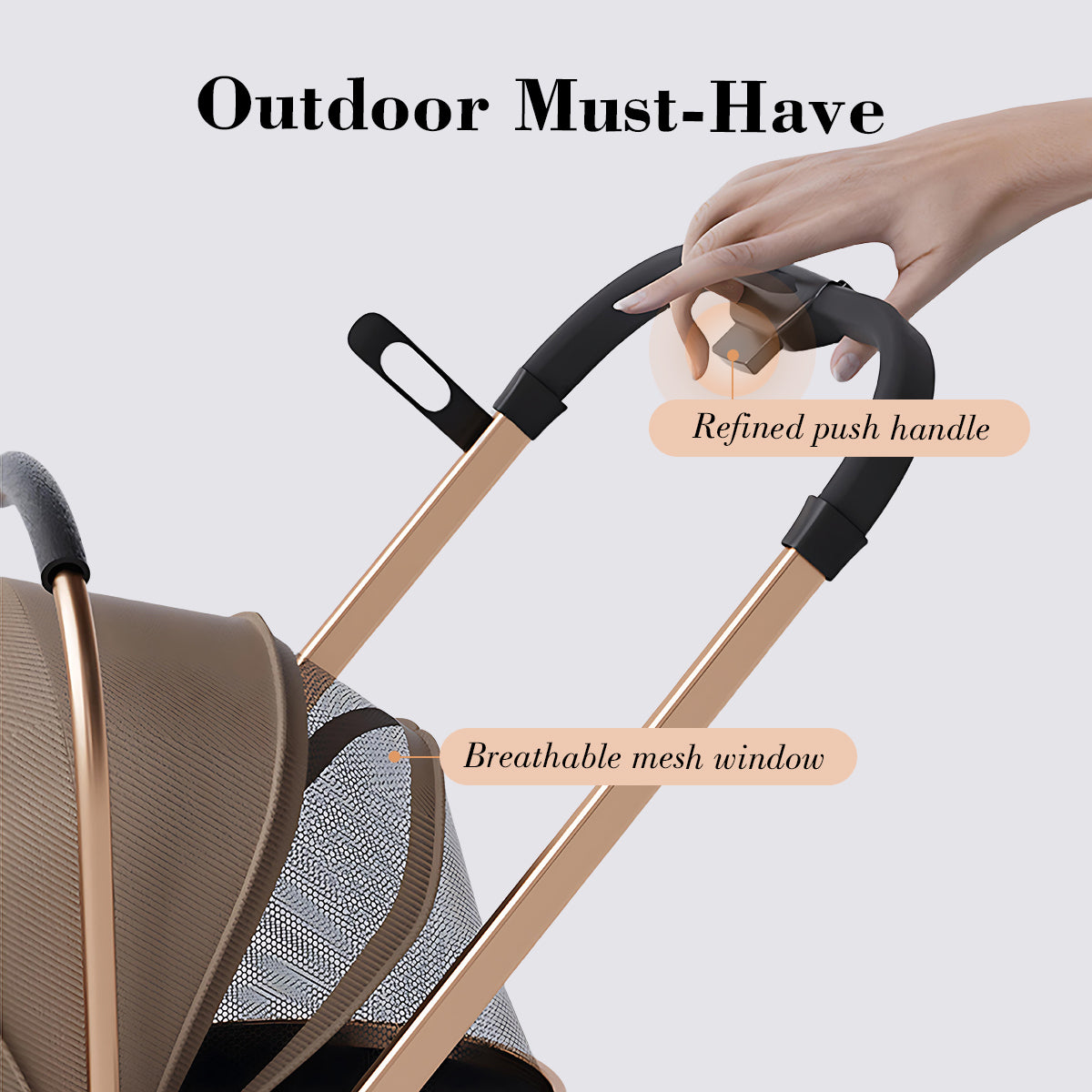 Pet Stroller for Dogs & Cats