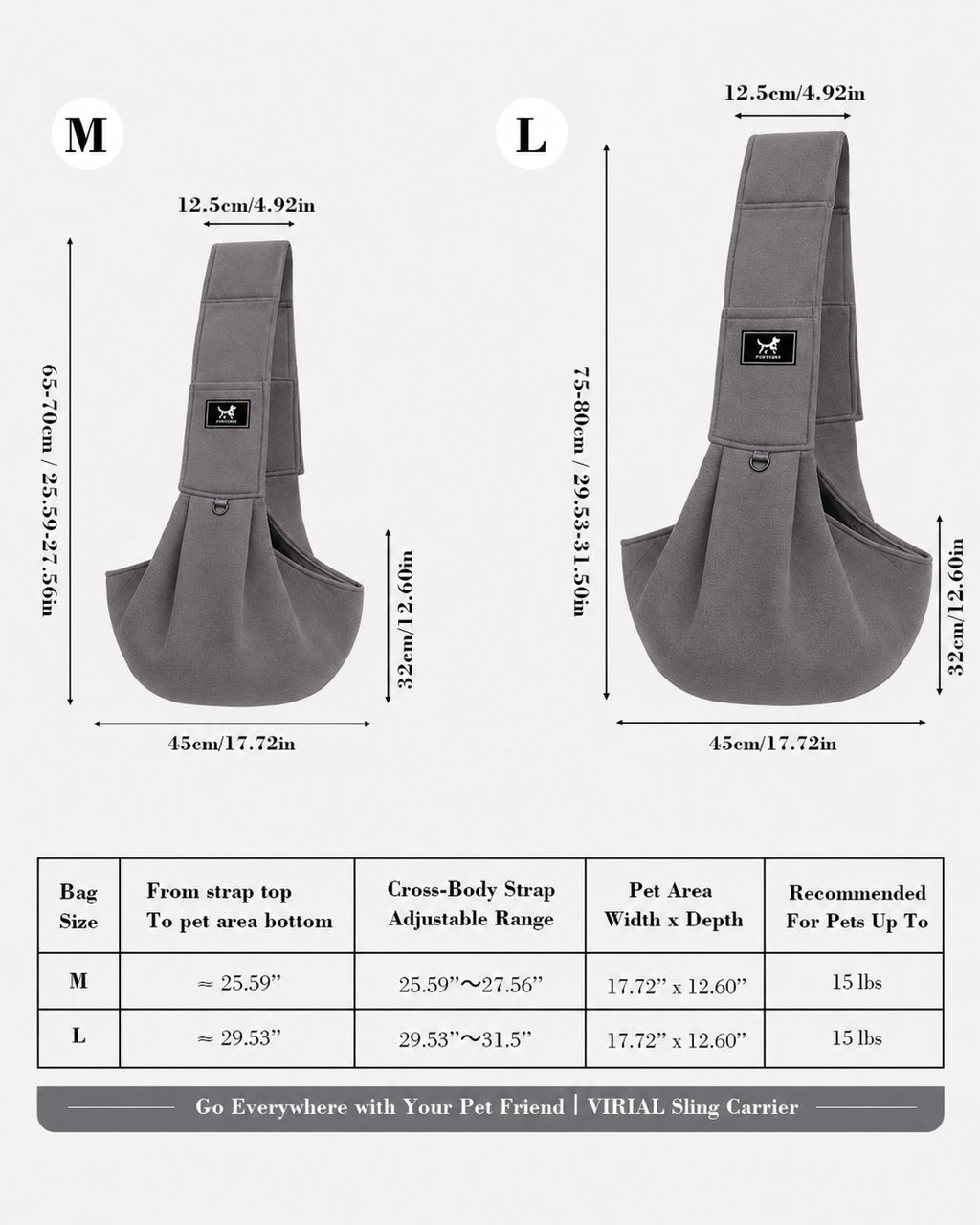 DailyPaw | Pet Sling Carrier