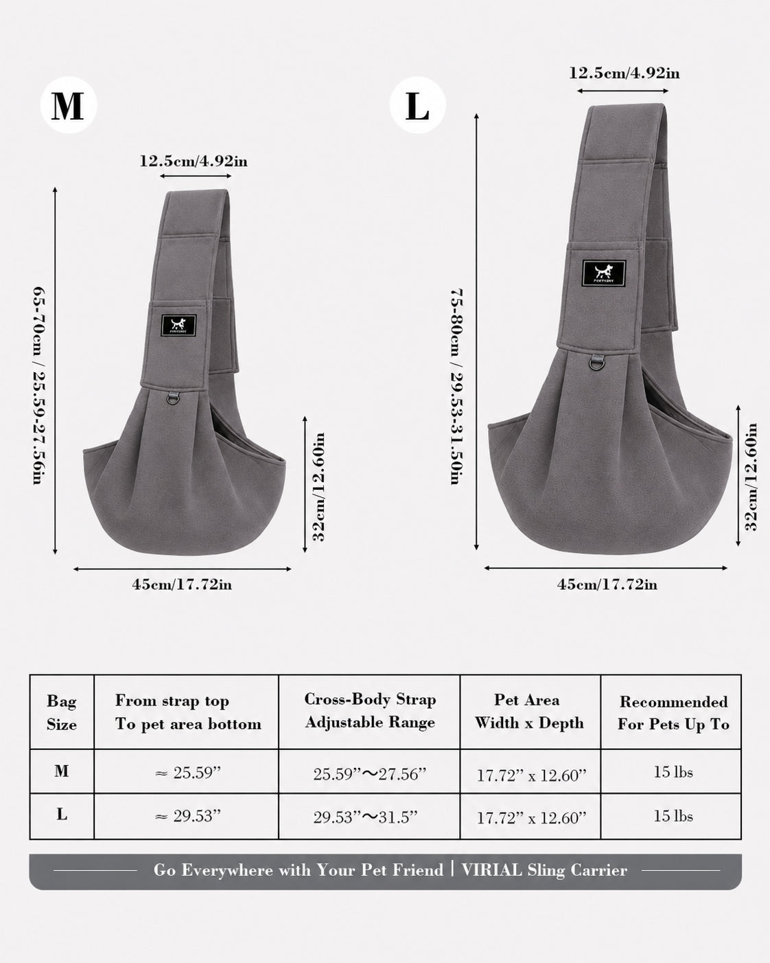 DailyPaw | Pet Sling Carrier