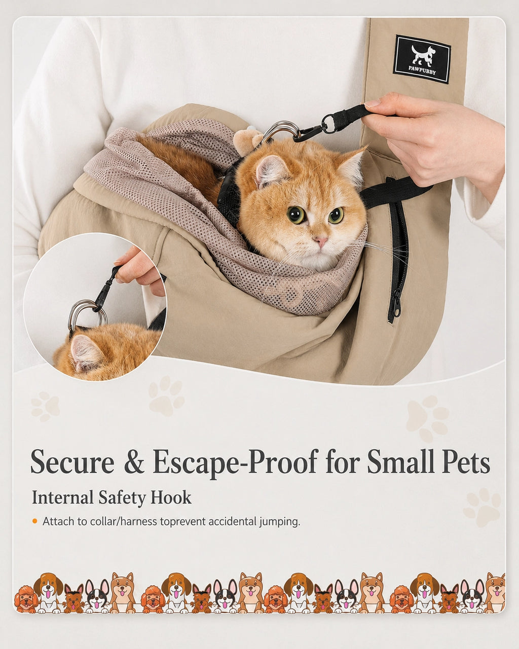 CloudNest Pet Sling