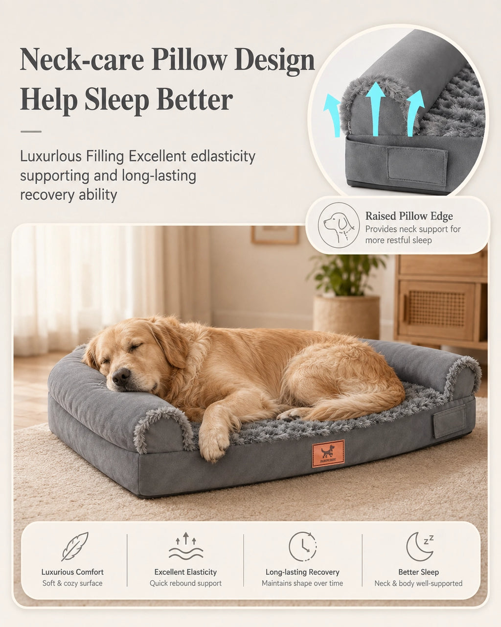Orthopedic Dog Sofa Bed