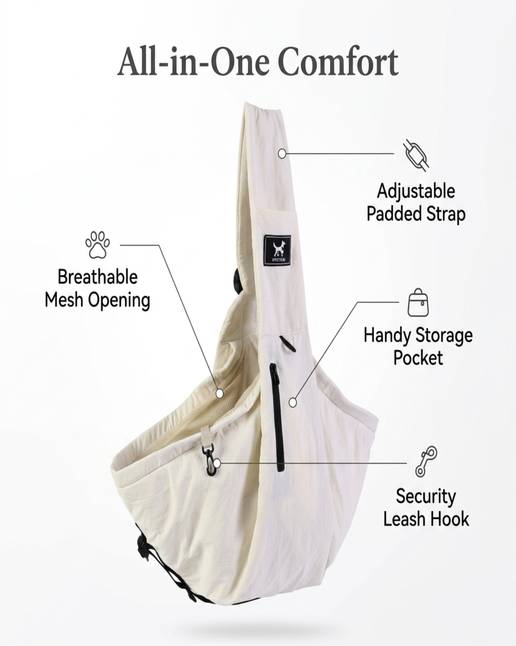 CloudNest | Pet Sling Carrier